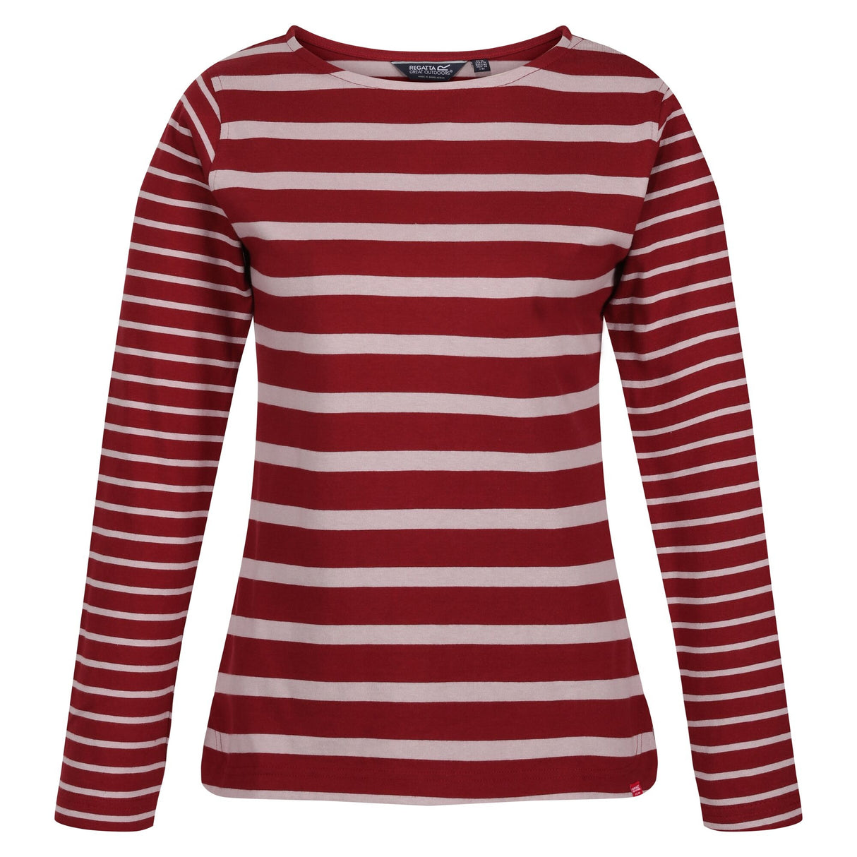 Regatta Womens Farida Striped Long Sleeved T Shirt