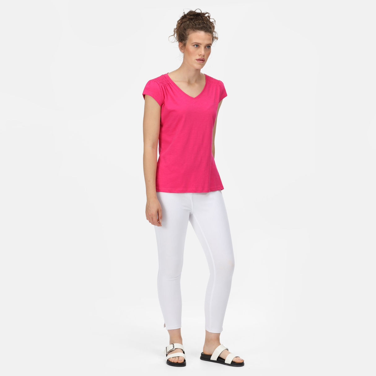 Regatta Womens Francine V Neck Summer T Shirt