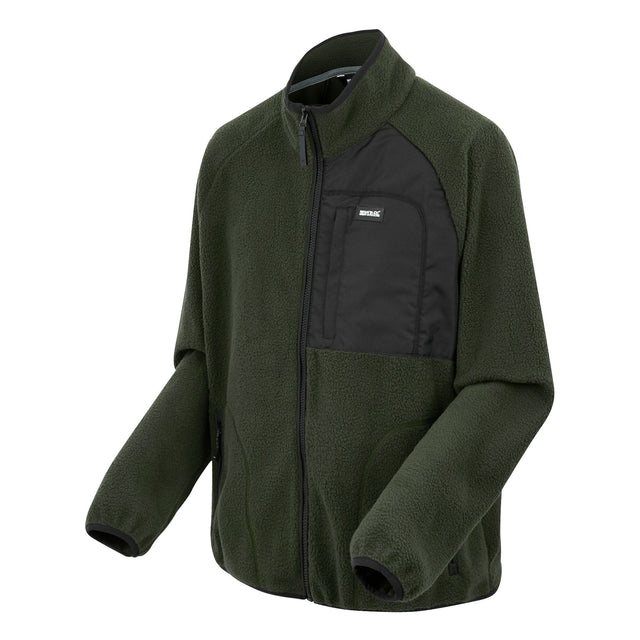 Regatta Mens Frankie Borg Full Zip Fleece Jacket