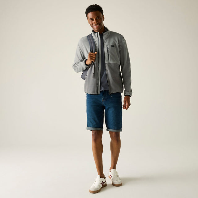Regatta Mens Frankie Colour Block Full Zip Fleece Jacket