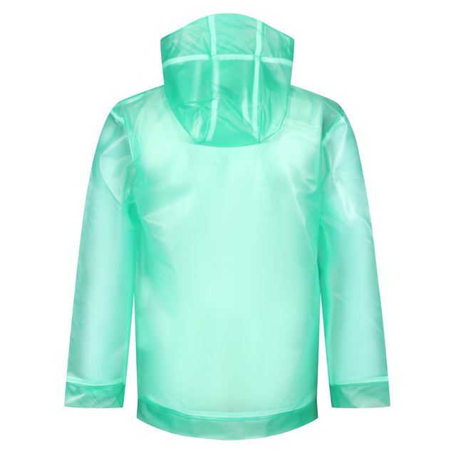 Regatta Kids Hallow Transparent Lightweight Waterproof Jacket