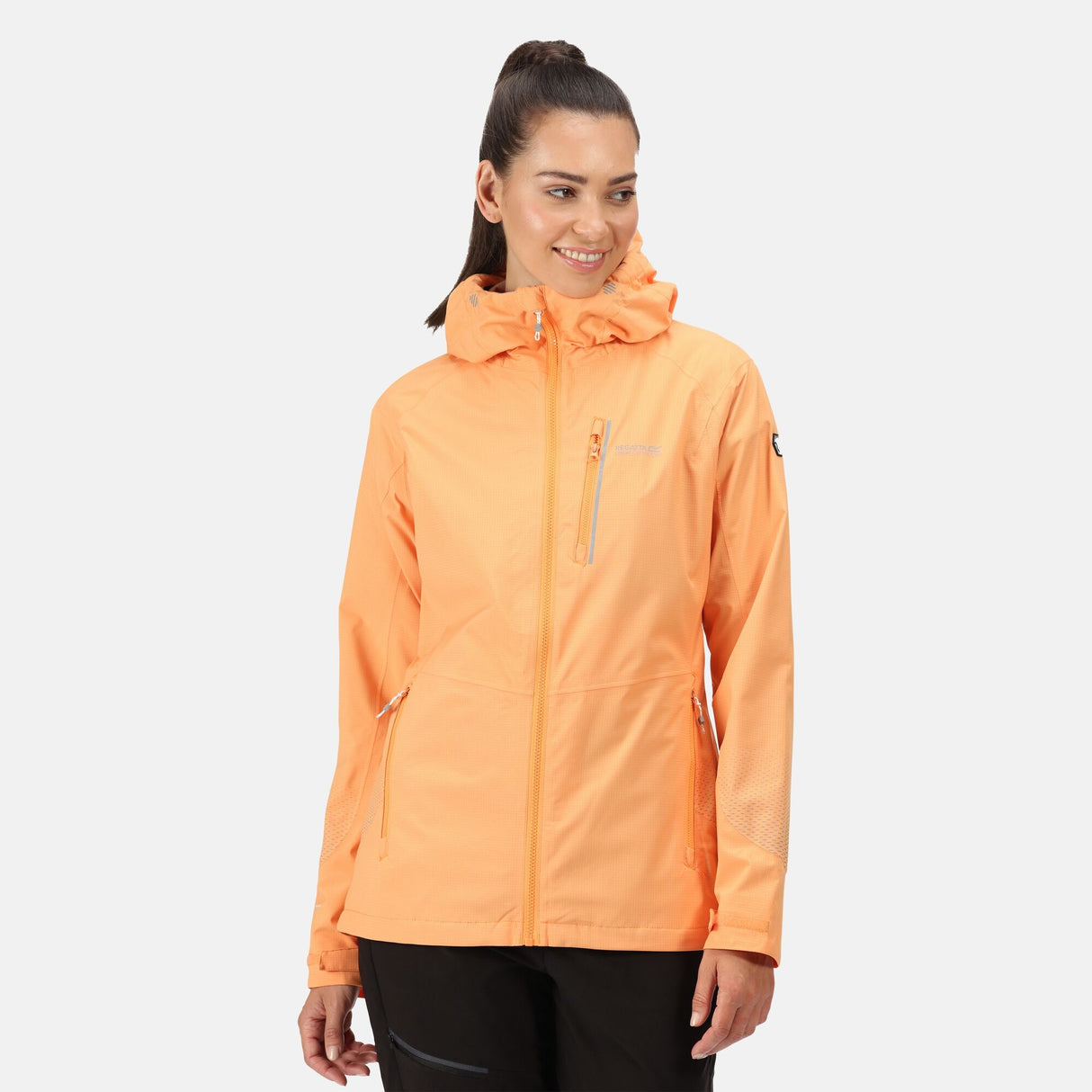 Regatta Womens Highton Pro Breathable Waterproof Jacket - Torch In Hood