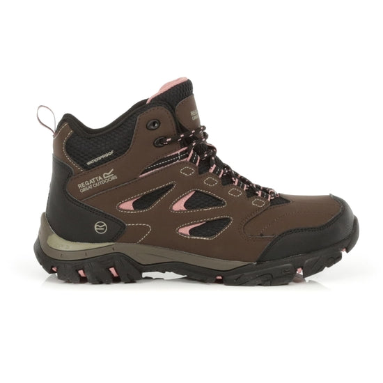 thumbnail image 2 of Buy Regatta Brown Light Womens Holcombe III Low Waterproof Walking Boots From USA 2 of 12