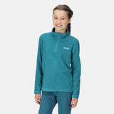 Regatta Kids Boys Girls Hot Shot II Half Zip Fleece Jacket