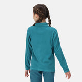 Regatta Kids Boys Girls Hot Shot II Half Zip Fleece Jacket