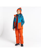 Dare 2b Kids Boys Humour II Waterproof Ski Jacket - Blue/Orange