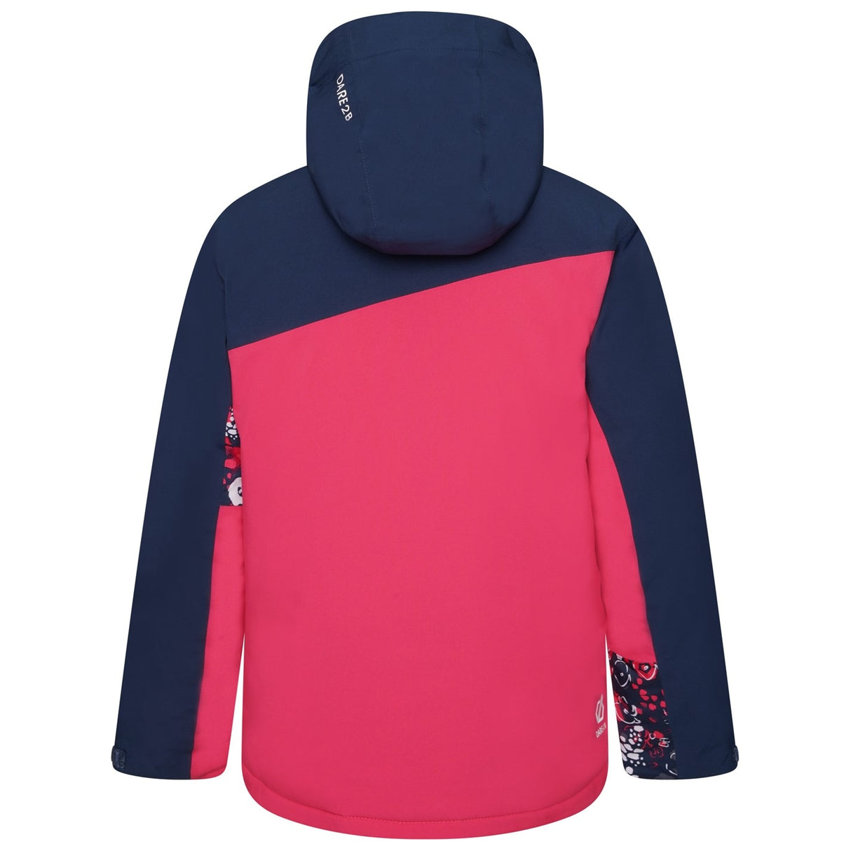 Dare 2b Kids Girls Humour II Waterproof Ski Jacket - Navy/Pink