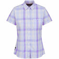 Regatta Womens Jenna II Short Sleeve Check Shirt