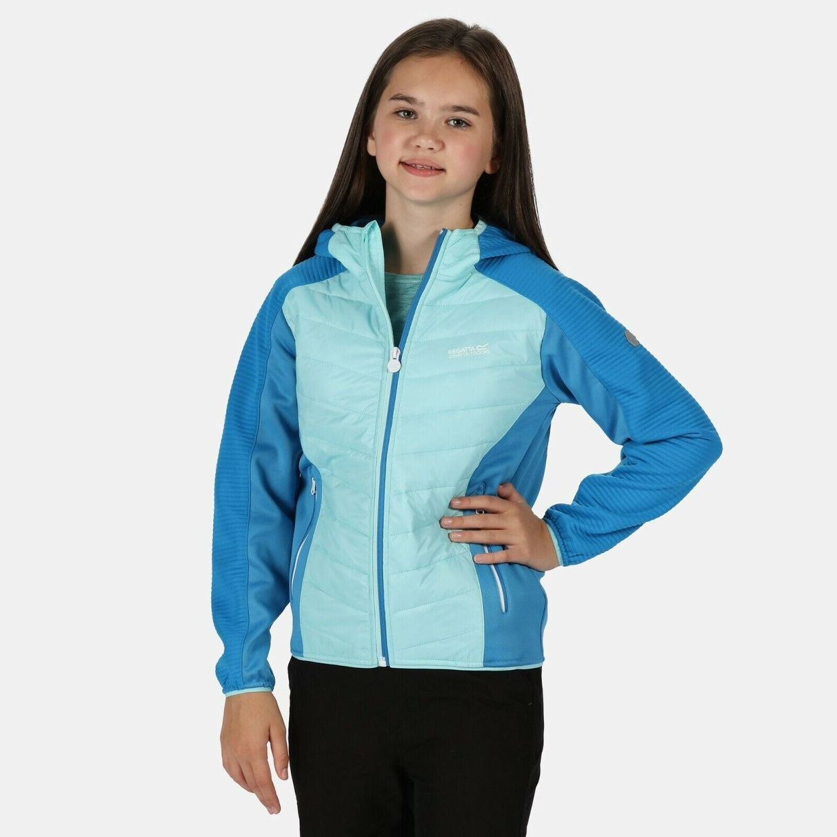 Regatta Kids Girls Kielder Hybrid IV Softshell Jacket