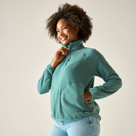 Regatta Womens Frankie Half Zip Fleece Jacket