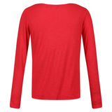 Regatta Womens Lakeisha Boat Neck Long Sleeve Top T Shirt