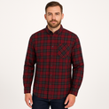Regatta Mens Lance Long Sleeved Cotton Checked Shirt