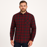 Regatta Mens Lance Long Sleeved Cotton Checked Shirt