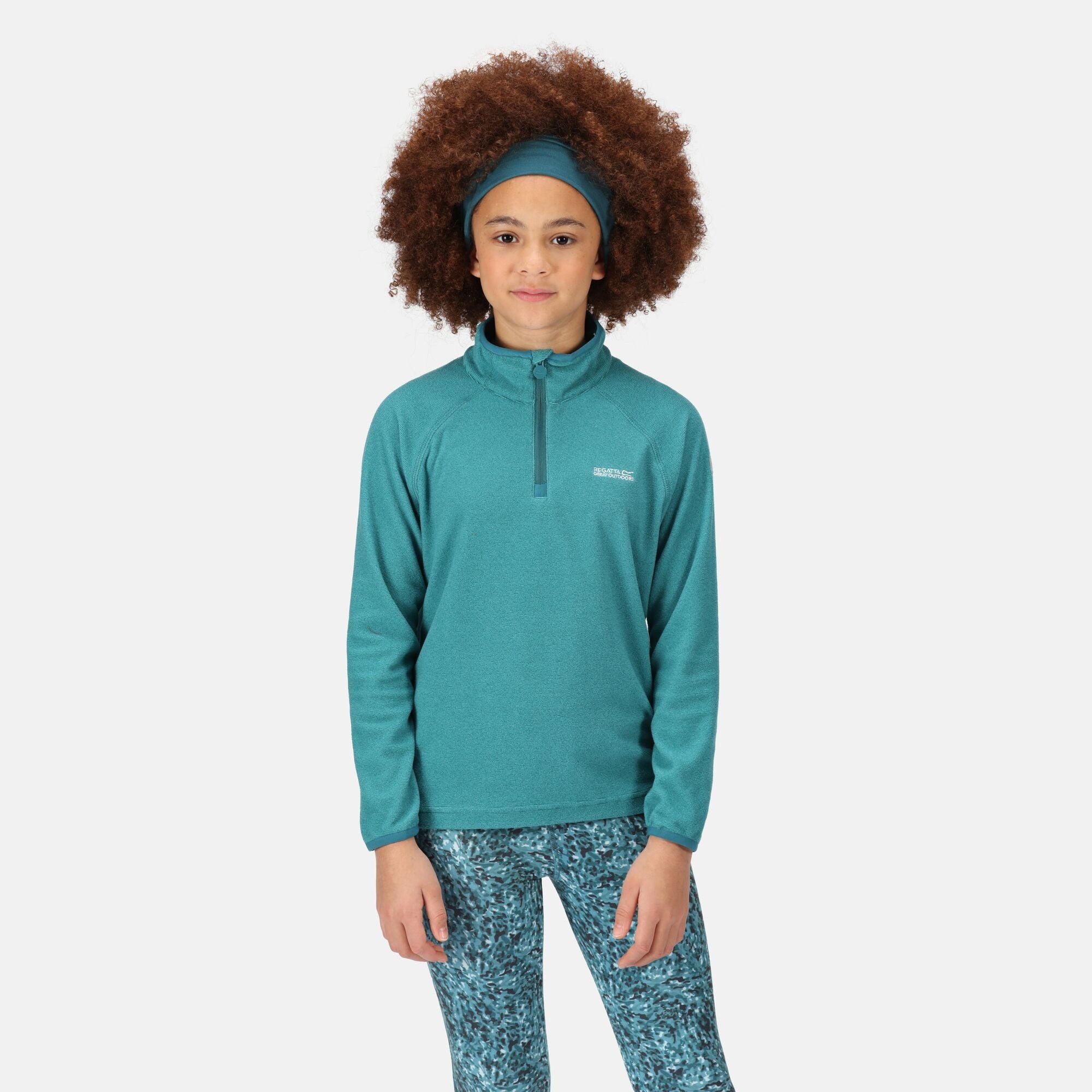 Regatta Kids Girls Loco Half Zip Fleece Jacket Portstewart Clothing Company