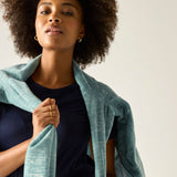 Regatta Womens Mayse Full Zip Marl Print Fleece Jacket