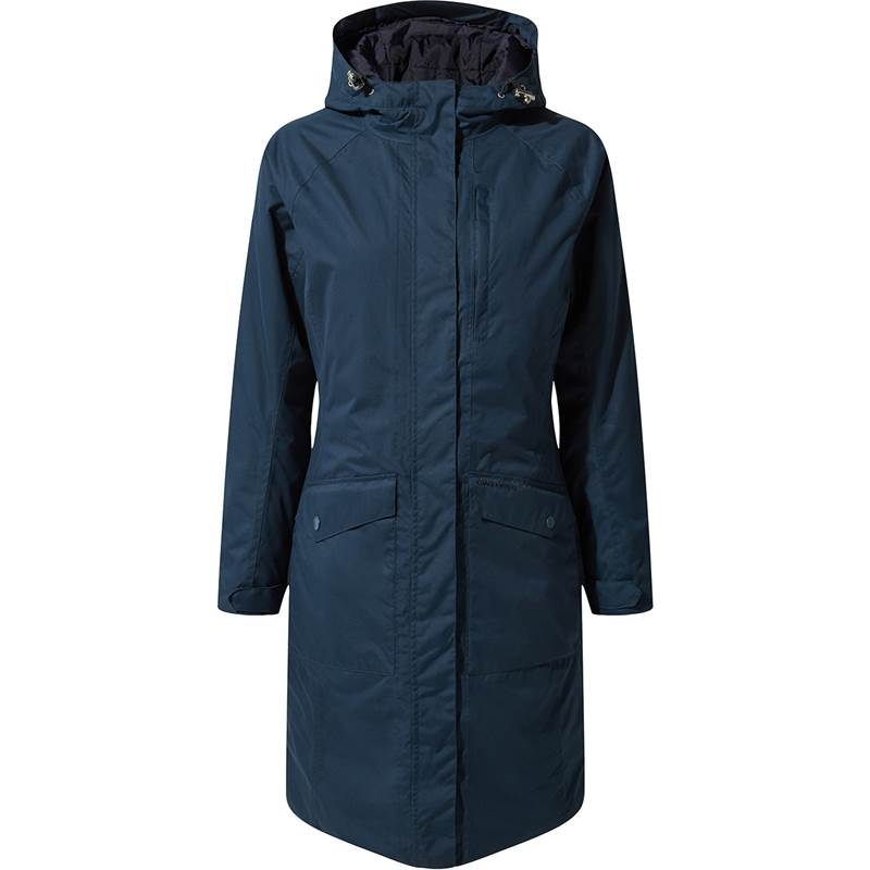 Craghoppers Womens Mhairi Longer Waterproof Insulated Jacket Portstewart Clothing Company