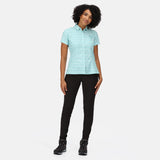 Regatta Womens Mindano VI Short Sleeve Check Shirt