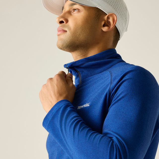 Regatta Mens Montes Lightweight Half Zip Fleece Jacket