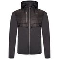 Dare2b Mens Narrative II Full Zip Sweater Hooded Hybrid Jacket