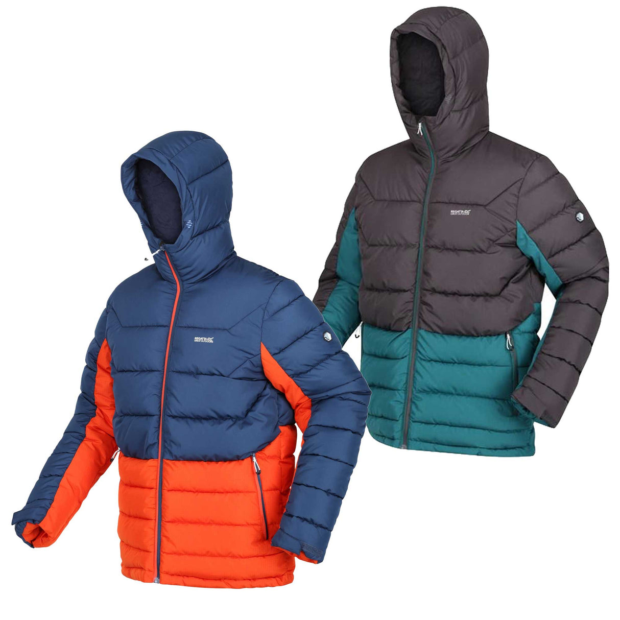 Regatta Mens Nevado VI Hooded Insulated Padded Jacket