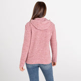 Dare2b Womens Obsessed Half Zip Overhead Hooded Fleece Jacket