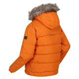 Regatta Kids Parkes Fur Trim Insulated Parka Coat Jacket