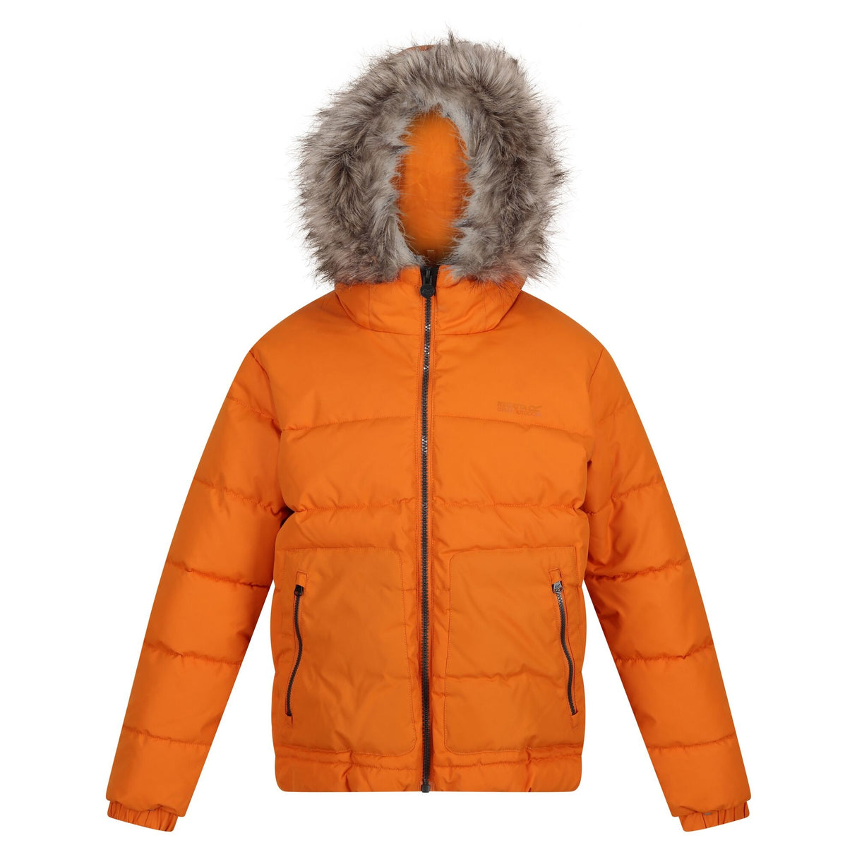 Regatta Kids Parkes Fur Trim Insulated Parka Coat Jacket