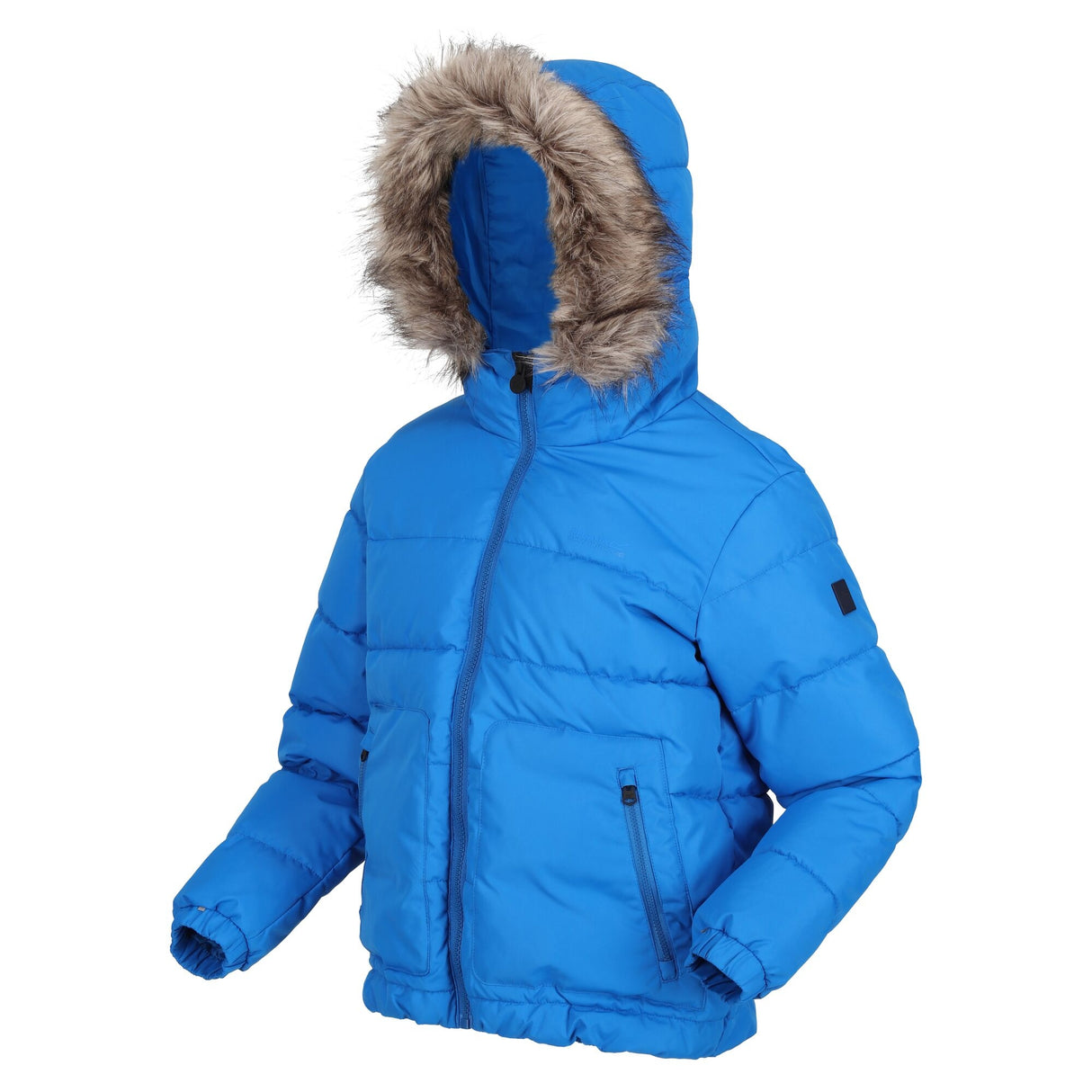 Regatta Kids Parkes Fur Trim Insulated Parka Coat Jacket