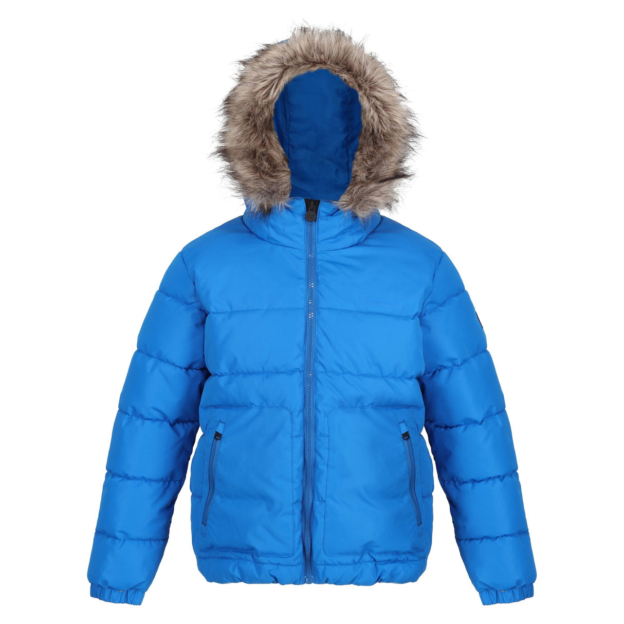 Regatta Kids Parkes Fur Trim Insulated Parka Coat Jacket