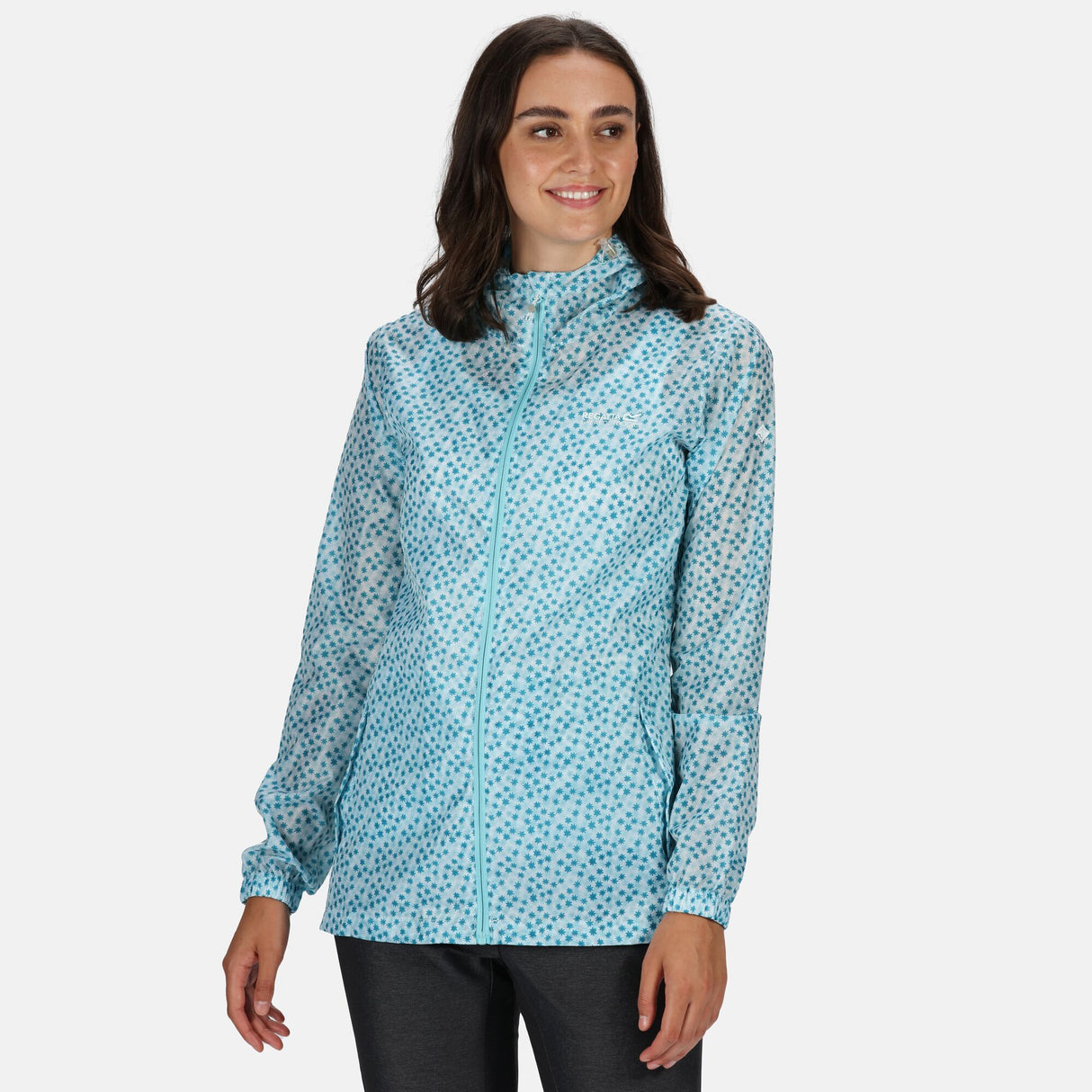 Regatta Women's Printed Pack It Waterproof Jacket