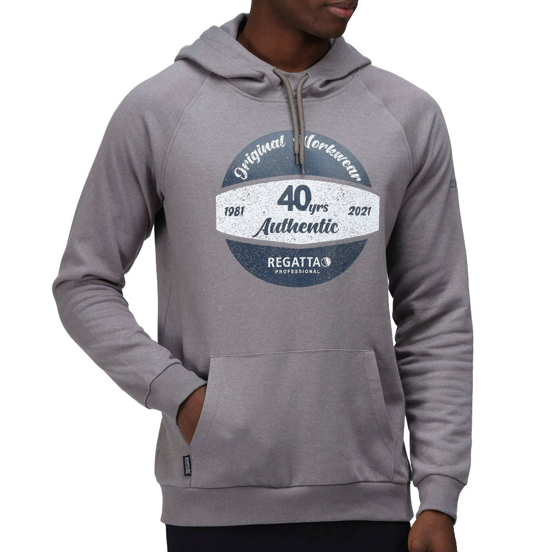 Regatta Mens Professional 40 Years Overhead Fleece Hoody Hoodie Portstewart Clothing Company