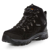 Regatta Tebay Thermo Mens Waterproof Walking Hiking Boots - Black/Grey