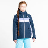Dare 2b Kids Girls Remarkable II Waterproof Ski Jacket Denim/Violet