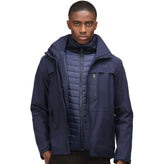 Regatta Mens Shrigley 3 in 1 Waterproof Jacket With Detachable Hybrid Inner RRP £190