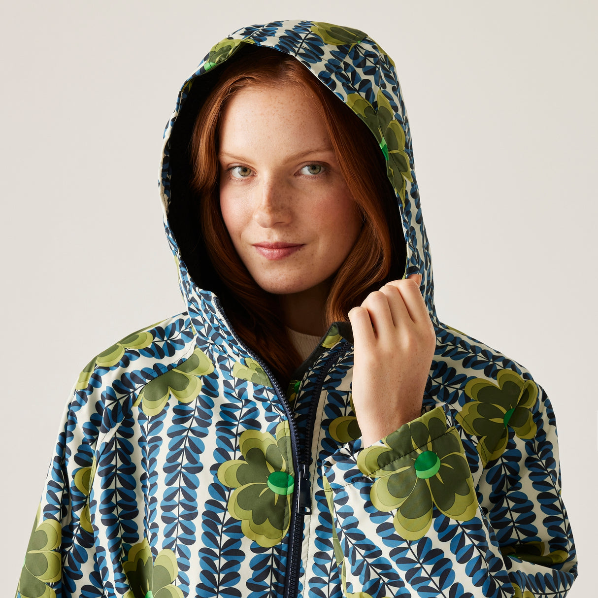 Regatta Womens Orla Kiely Waterproof Dry Changing Robe