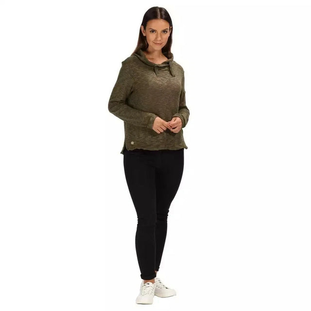 Regatta Womens Celestia Wrap Over Neck Pullover Fleece Jumper Sweater