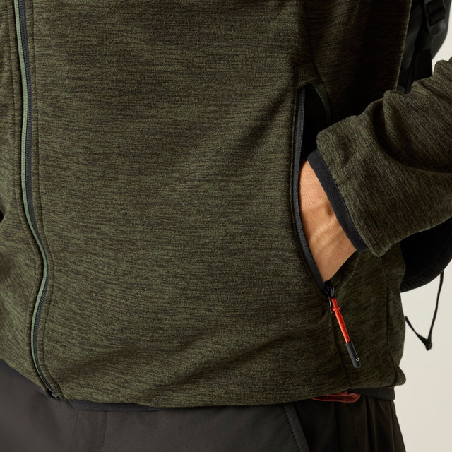 Regatta Mens Scaris Full Zip Fleece Jacket