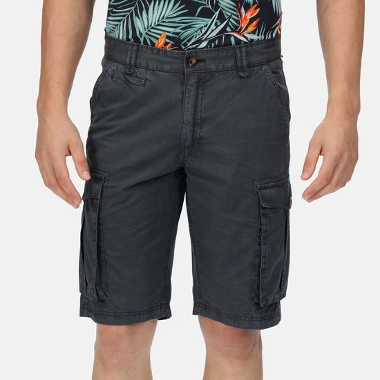 Regatta Mens Shorebay Casual Cotton Cargo Shorts