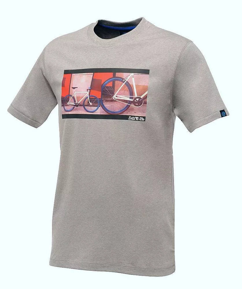 Dare2b Mens Single Speed Graphic Print T Shirt