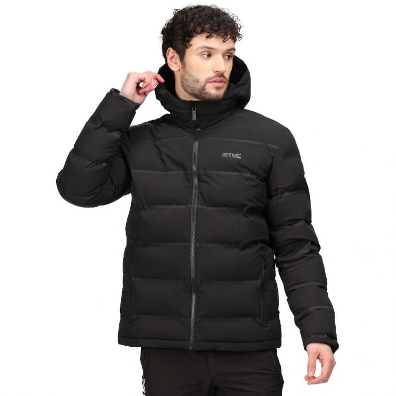 Regatta Mens Thermisto Water Repellent Hooded Padded Puffer Jacket