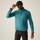 Regatta Mens Thompson Marl Half Zip Fleece Jacket