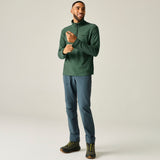 Regatta Mens Thompson Marl Half Zip Fleece Jacket