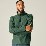 Regatta Mens Thompson Marl Half Zip Fleece Jacket