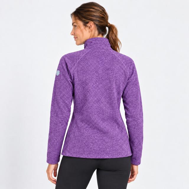 Regatta Womens Tillow Full Zip Velour Fleece Jacket