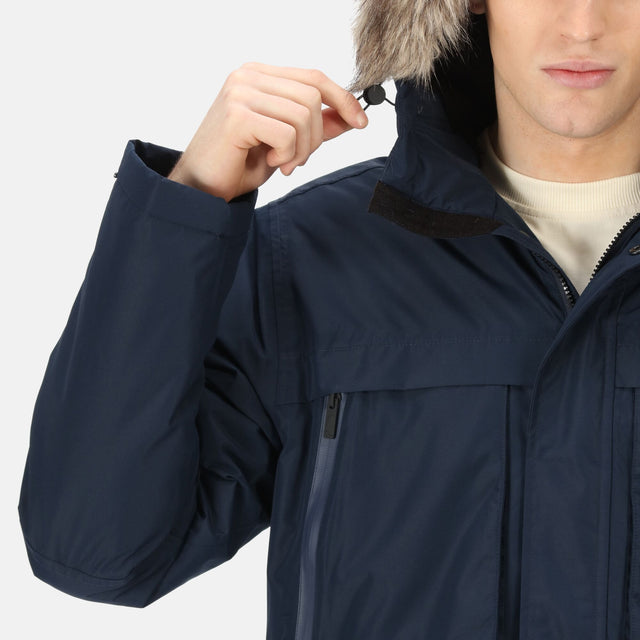 Regatta Mens Volter Battery Heated Insulated Winter Waterproof Parka Jacket