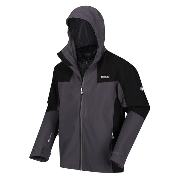 Regatta Mens Wentwood VI 3 in 1 Waterproof Insulated Jacket