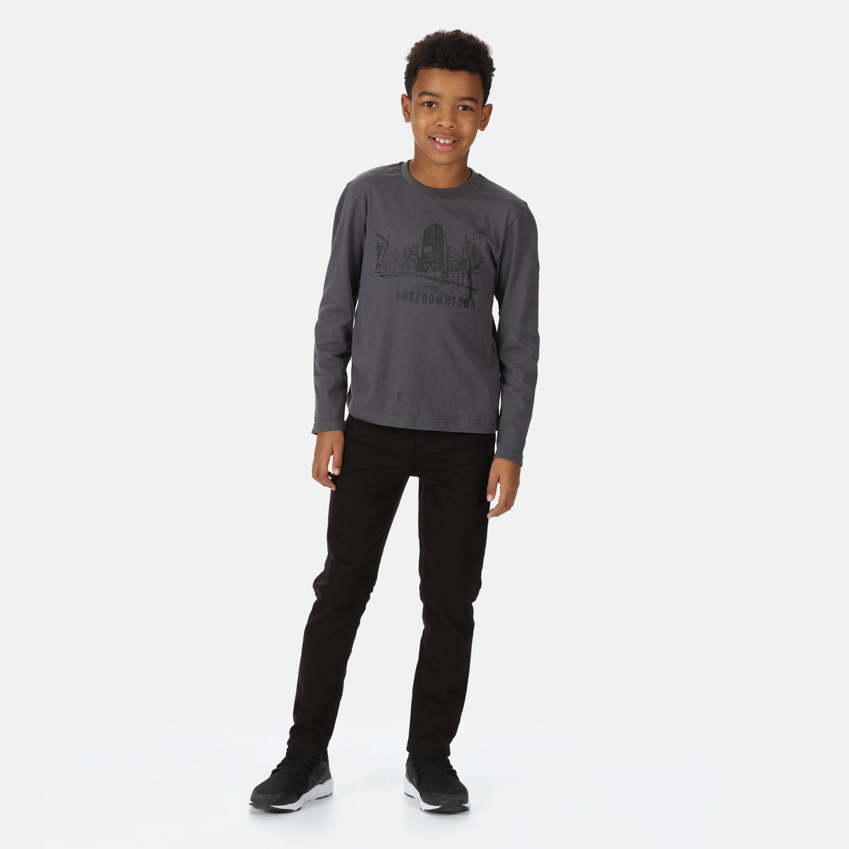 Regatta Kids Wenbie III Graphic Long Sleeve T Shirt